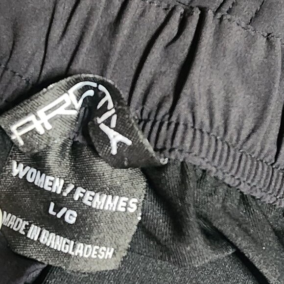 ARCTIX Solid All Black Activewear Skort with Pockets Womens Size L Large - Picture 2 of 6